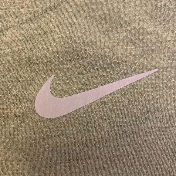 Nike Green/Olive Miler Run Tank Top Crisscross Split Back Size XS - Picture 3 of 8